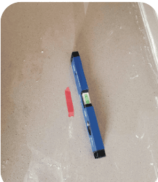 Improper Slopes - CoreCheck On-Site Inspection Photo
